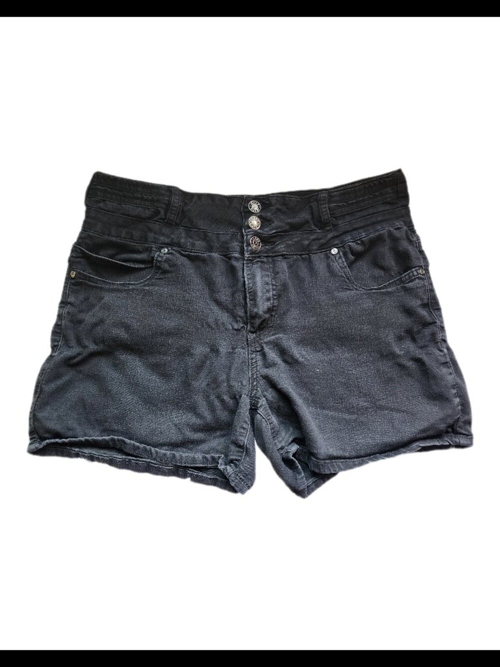 3/$15 - Silver Crush Black Women's Shorts